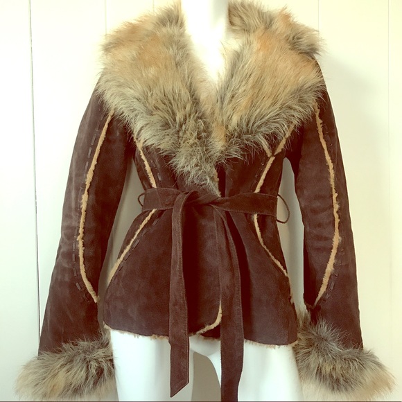 Wilsons Leather Jackets & Blazers - Vintage 🌸 Wilson's Leather Joplin Style Boho Coat